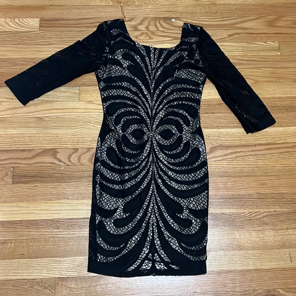 Crystal Doll Boutique Black Vintage Dress